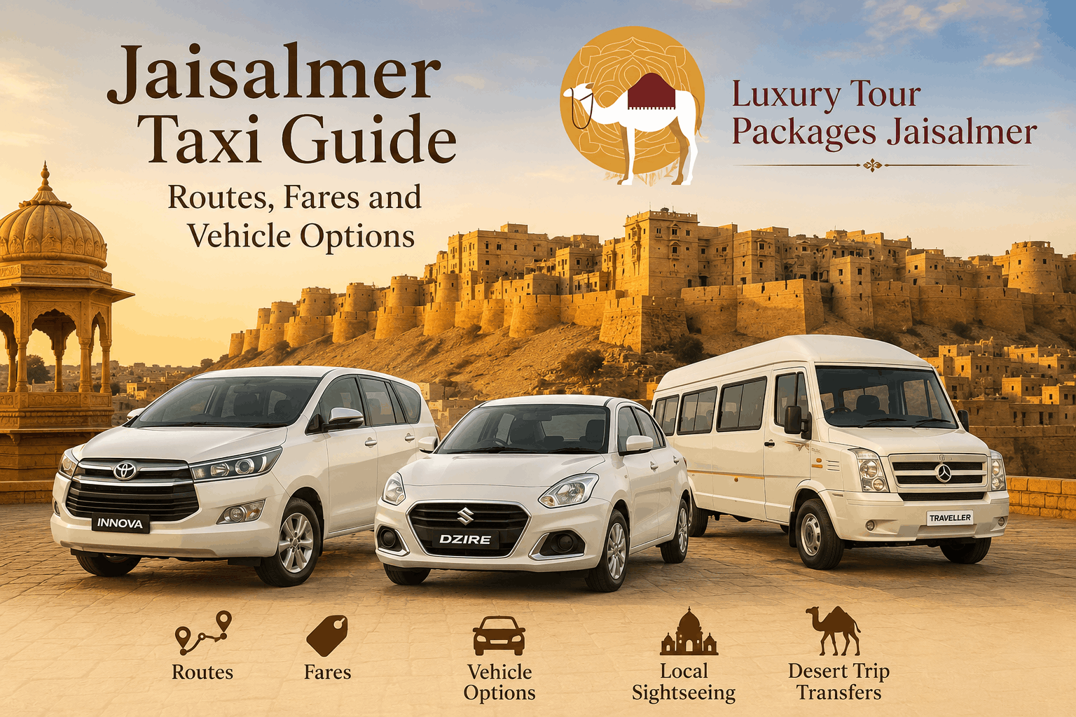Taxi in Jaisalmer: A Complete Guide for Travellers